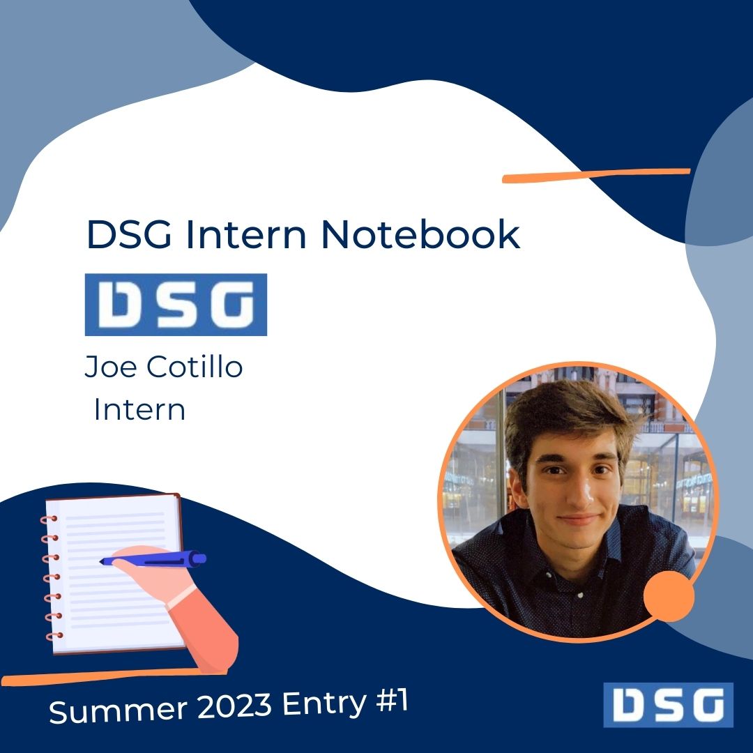Dsg Graphics DSG Intern Notebook- Joe Cotillo - DSG Digital Marketing
